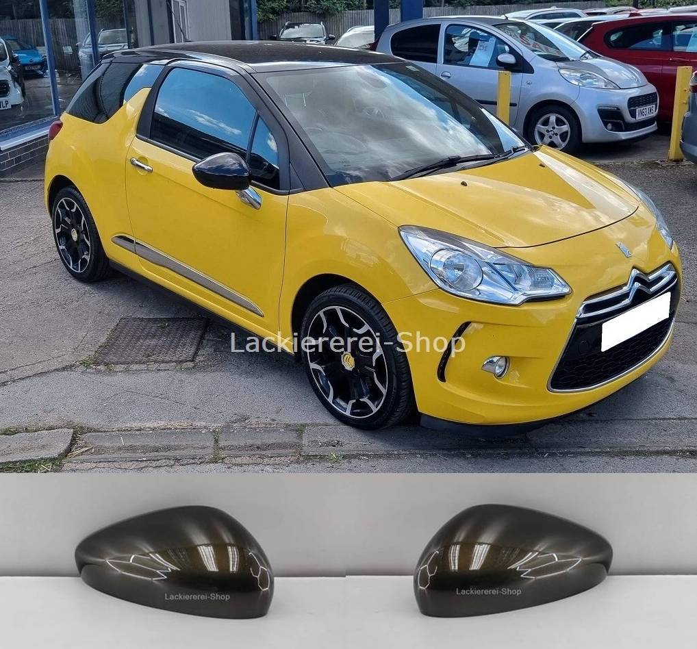 AUßENSPIEGEL KAPPE/GEHÄUSE LACKIERT IN WUNSCHFARBE für Citroen DS3 2010-2016