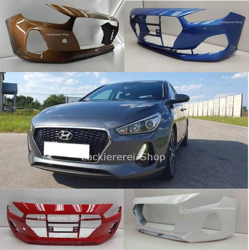 STOßSTANGE VORNE LACKIERT IN WUNSCHFARBE NEU für Hyundai i30 2017-2020