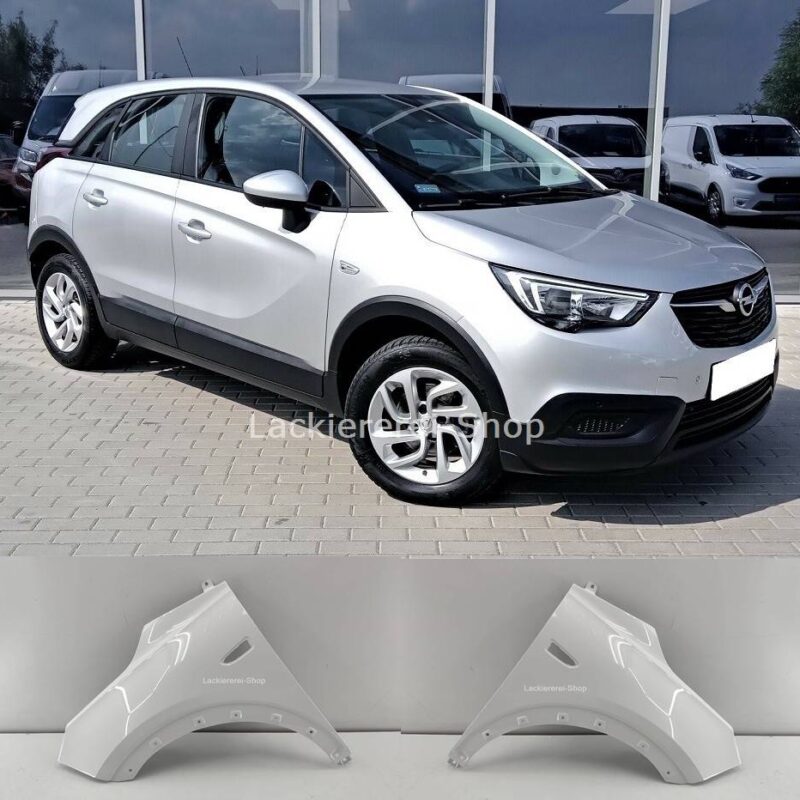 KOTFLÜGEL VORNE LACKIERT IN WUNSCHFARBE NEU für Opel Crossland X 2017-2020