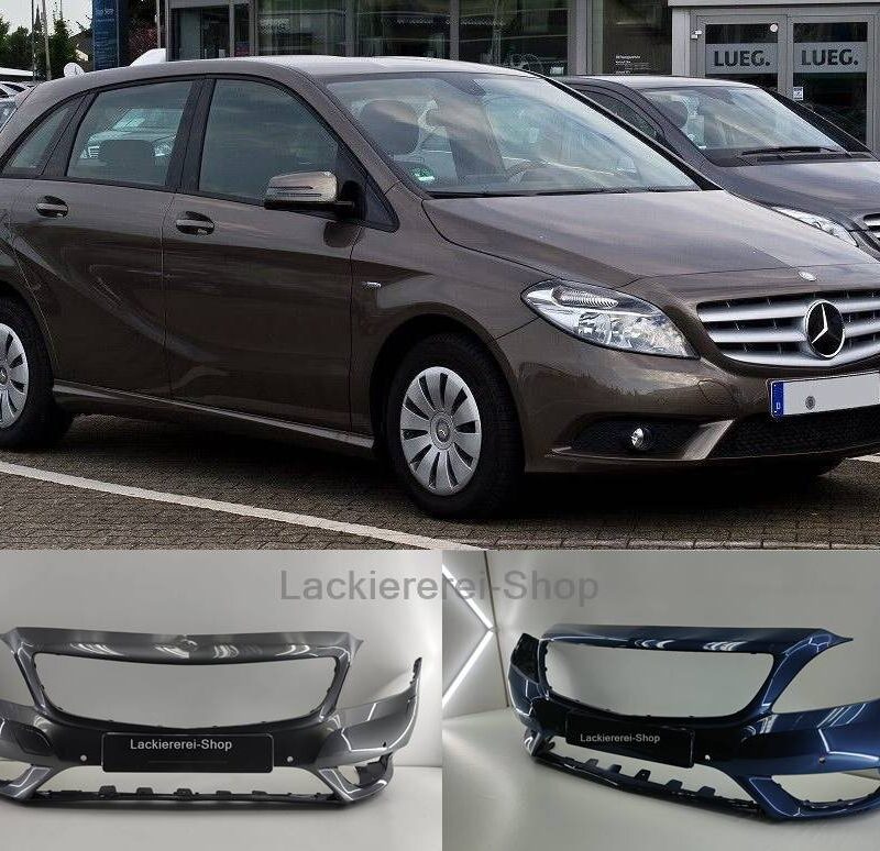 STOßSTANGE VORNE LACKIERT IN WUNSCHFARBE NEU für Mercedes B W246 2011-2014