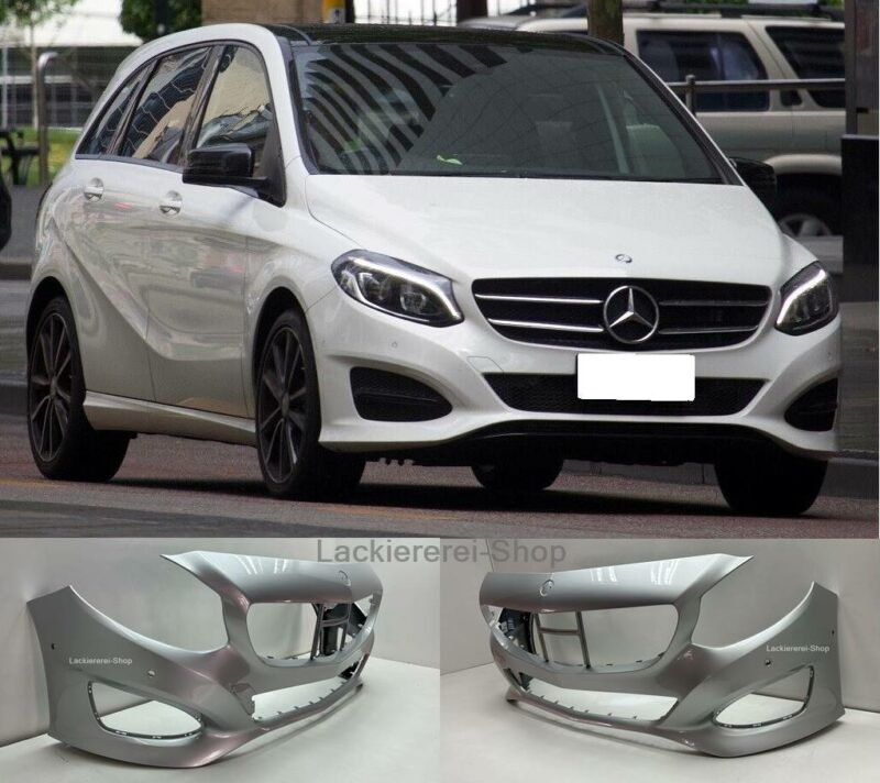STOßSTANGE VORNE LACKIERT IN WUNSCHFARBE NEU für Mercedes B W246 2014-2019