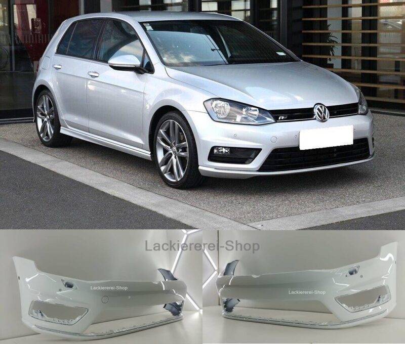 STOßSTANGE VORNE LACKIERT IN WUNSCHFARBE NEU Originalteil VW Golf 7 2012-2017 R-Line