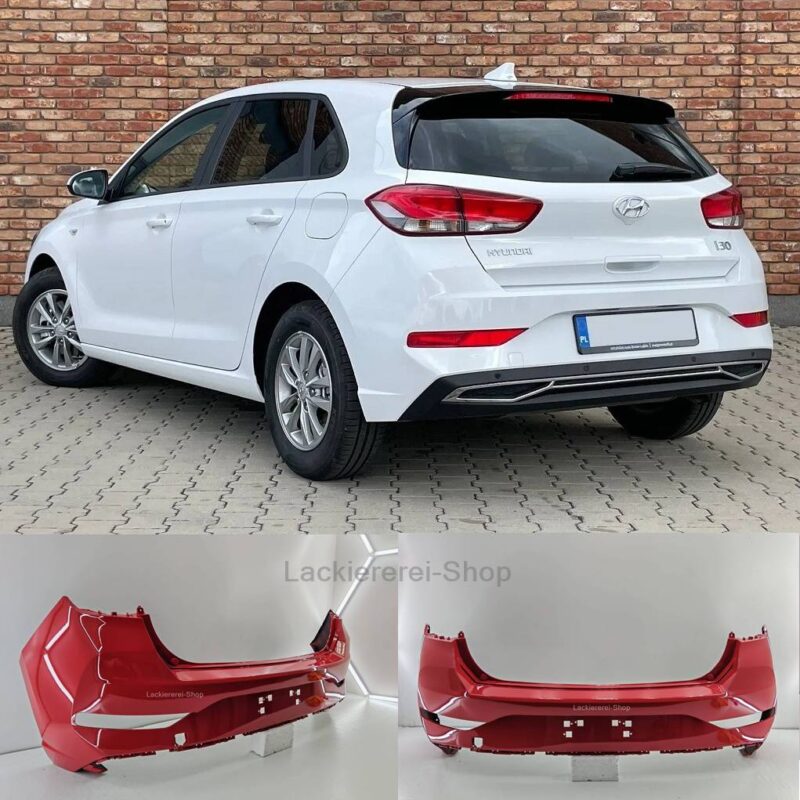 STOßSTANGE HINTEN LACKIERT IN WUNSCHFARBE NEU ORIGINALTEIL Hyundai i30 2020-