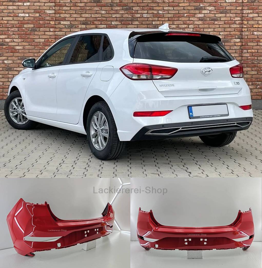 STOßSTANGE HINTEN LACKIERT IN WUNSCHFARBE NEU ORIGINALTEIL Hyundai i30 2020-
