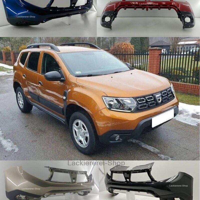 STOßSTANGE VORNE LACKIERT IN WUNSCHFARBE NEU für Dacia Duster 2017-2024