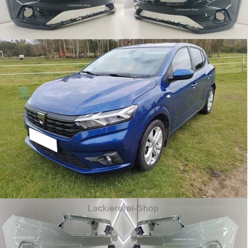 STOßSTANGE VORNE LACKIERT IN WUNSCHFARBE NEU für Dacia Sandero III 2021-