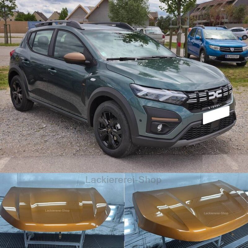 MOTORHAUBE LACKIERT IN WUNSCHFARBE NEU für Dacia Sandero III Stepway 2021-