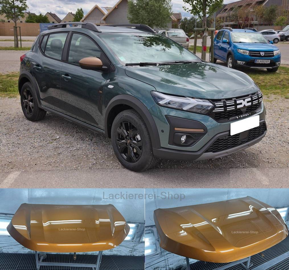 MOTORHAUBE LACKIERT IN WUNSCHFARBE NEU für Dacia Sandero III Stepway 2021-