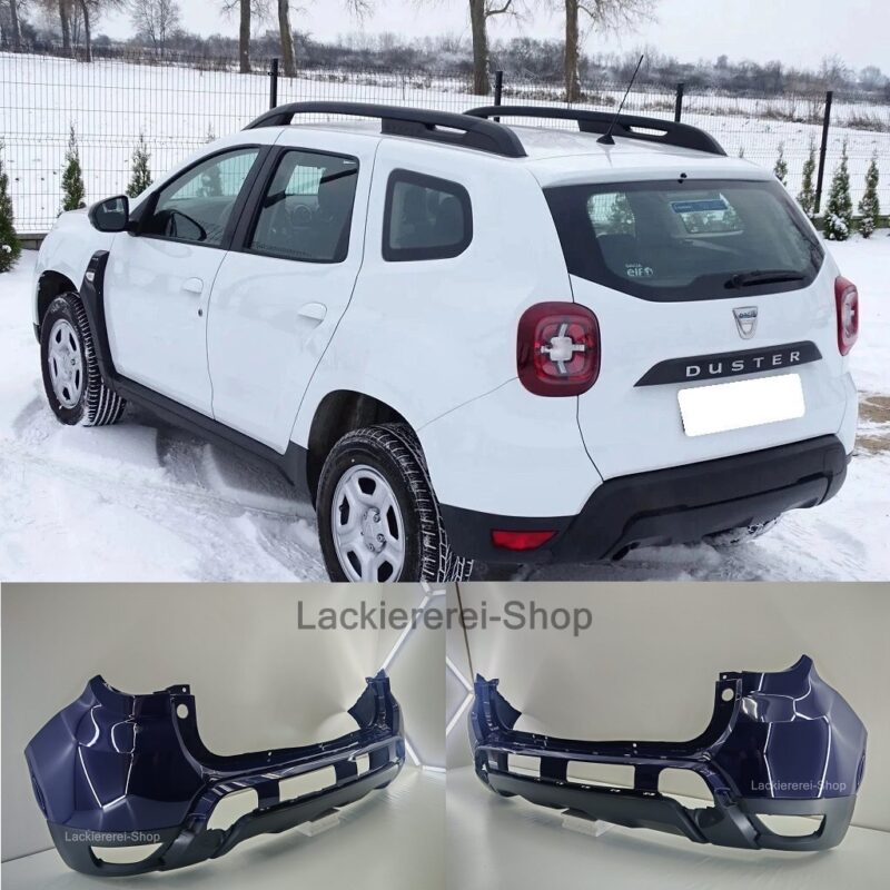 STOßSTANGE HINTEN LACKIERT IN WUNSCHFARBE NEU für Dacia Duster 2017-2024