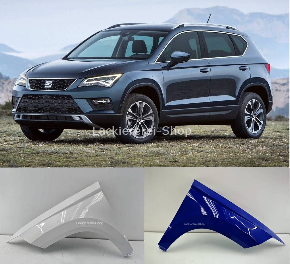 KOTFLÜGEL VORNE LACKIERT IN WUNSCHFARBE NEU für Seat Ateca