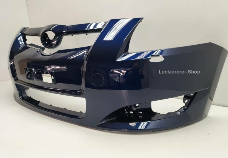 STOßSTANGE VORNE LACKIERT IN WUNSCHFARBE NEU für Toyota Auris 2007-2010 SRA PDC – Bild 3
