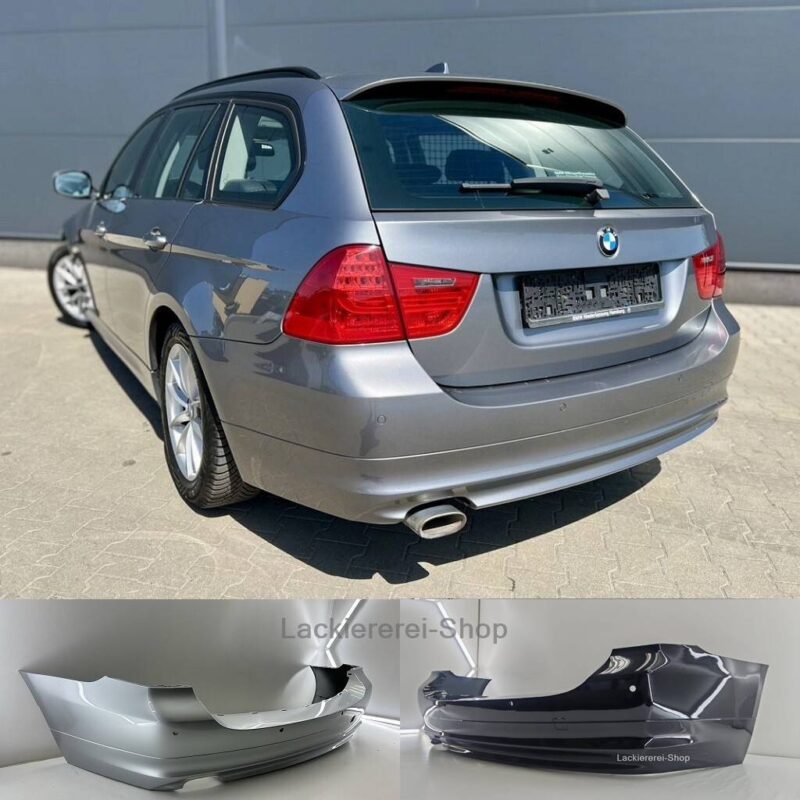 STOßSTANGE HINTEN LACKIERT IN WUNSCHFARBE NEU für BMW 3er E91 Touring 2008-2012