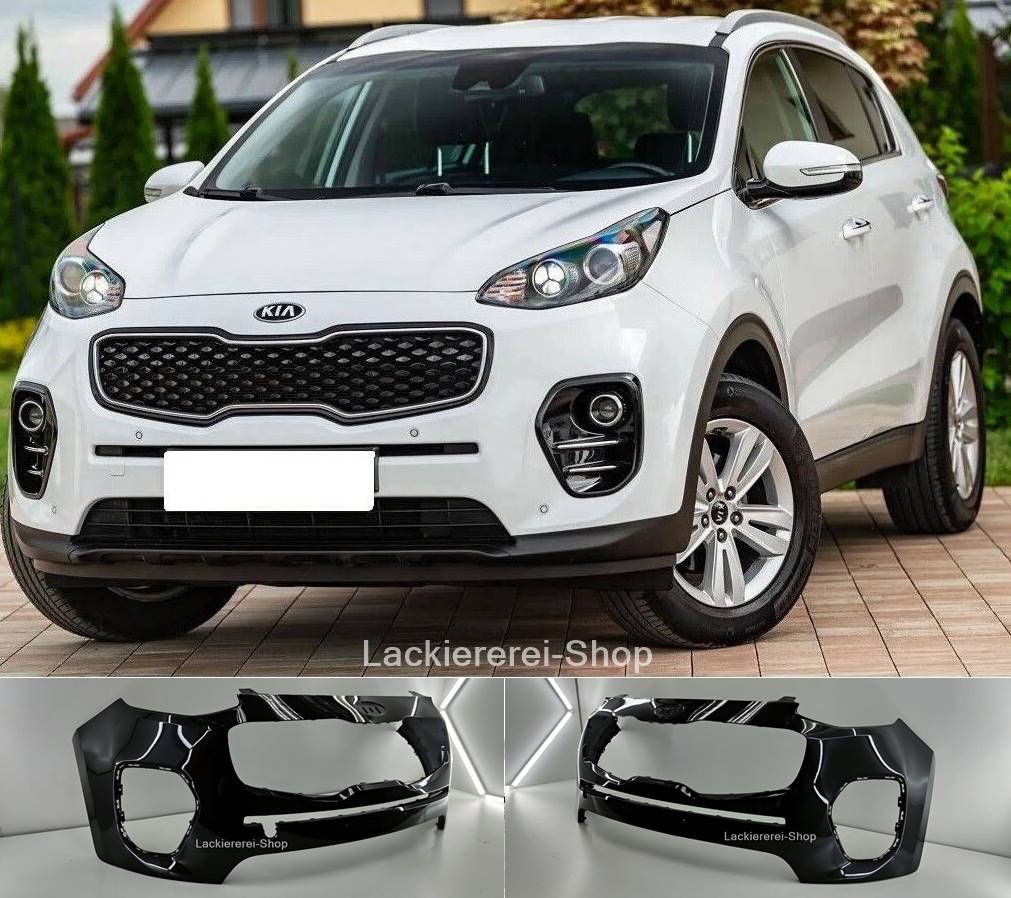 STOßSTANGE VORNE LACKIERT IN WUNSCHFARBE NEU für Kia Sportage 2015-2018 versch. Varianten