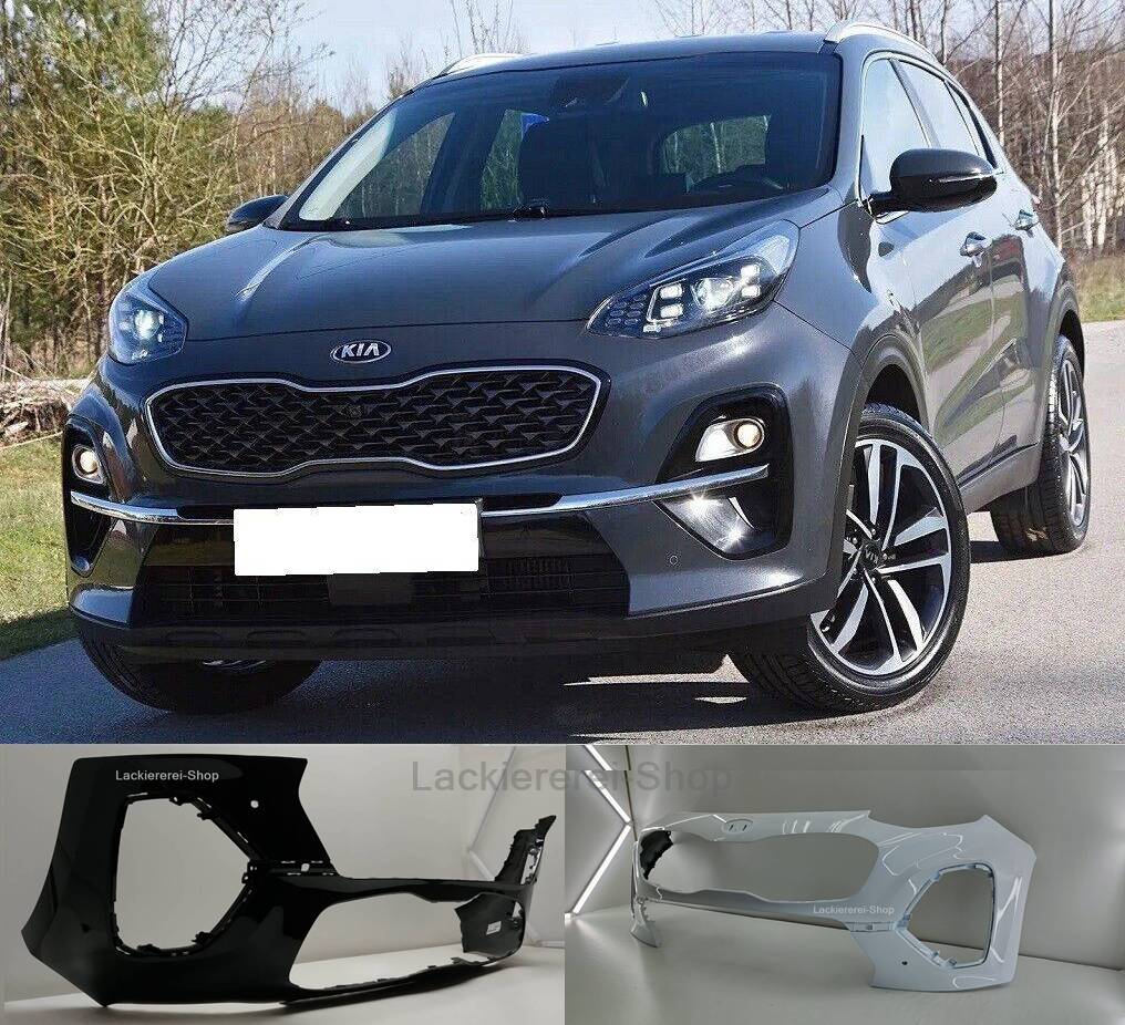 STOßSTANGE VORNE LACKIERT IN WUNSCHFARBE NEU für Kia Sportage 2018-2021
