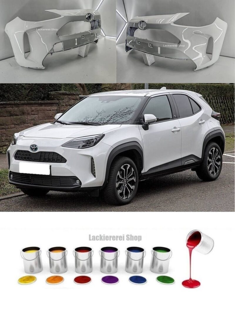 STOßSTANGE VORNE LACKIERT IN WUNSCHFARBE NEU für Toyota Yaris Cross