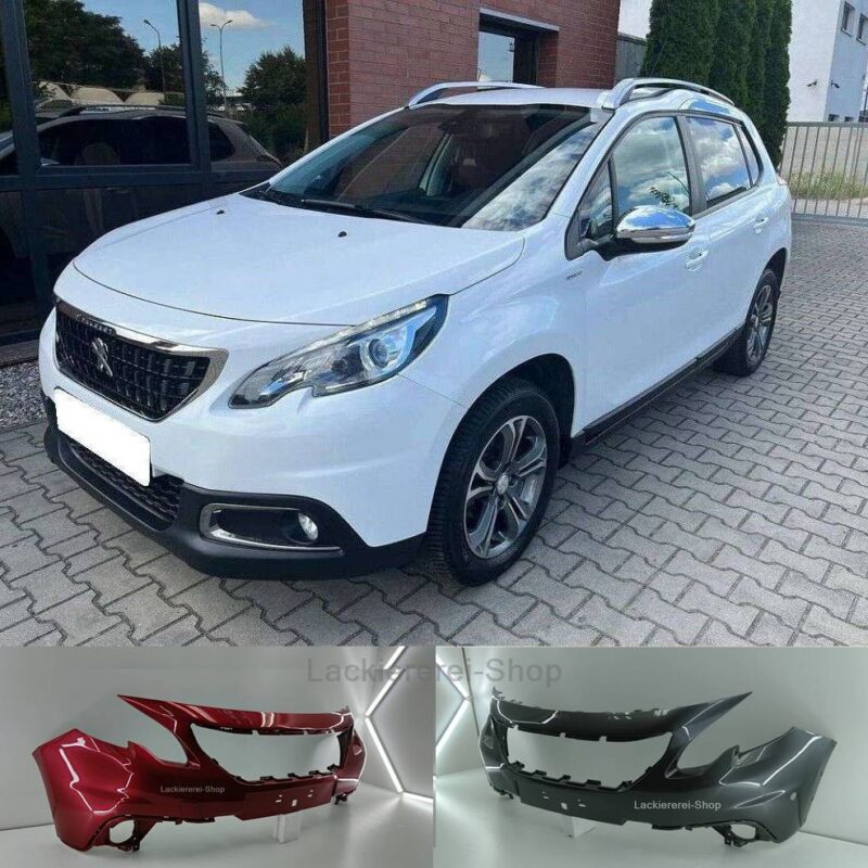 STOßSTANGE VORNE LACKIERT IN WUNSCHFARBE NEU für Peugeot 2008 2016-2019