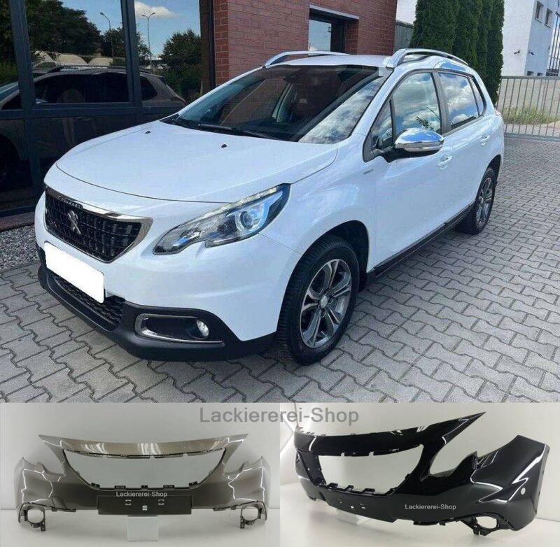 STOßSTANGE VORNE LACKIERT IN WUNSCHFARBE NEU für Peugeot 2008 2016-2019
