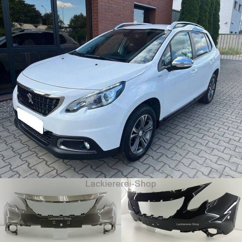 STOßSTANGE VORNE LACKIERT IN WUNSCHFARBE NEU für Peugeot 2008 2016-2019