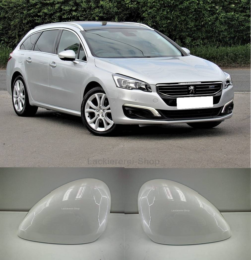 AUßENSPIEGEL KAPPE/GEHÄUSE LACKIERT IN WUNSCHFARBE NEU für Peugeot 508 2010-2018