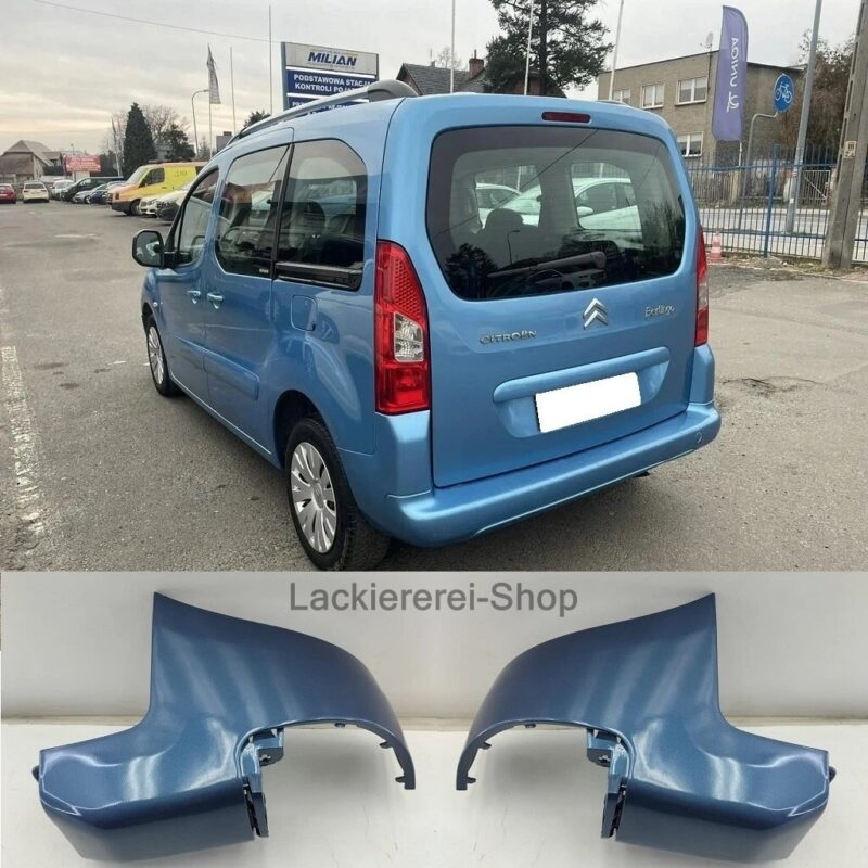 STOßSTANGE ECKE HINTEN LACKIERT IN WUNSCHFARBE NEU für Citroen Berlingo 2008-2018