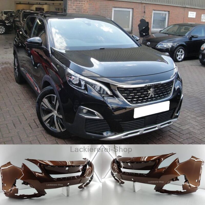 STOßSTANGE VORNE LACKIERT IN WUNSCHFARBE NEU für Peugeot 3008 II 2016-2020