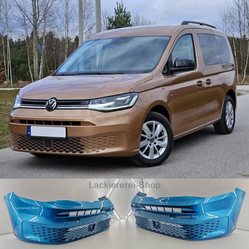 STOßSTANGE VORN LACKIERT IN WUNSCHFARBE NEU für VW Caddy IV 2020-