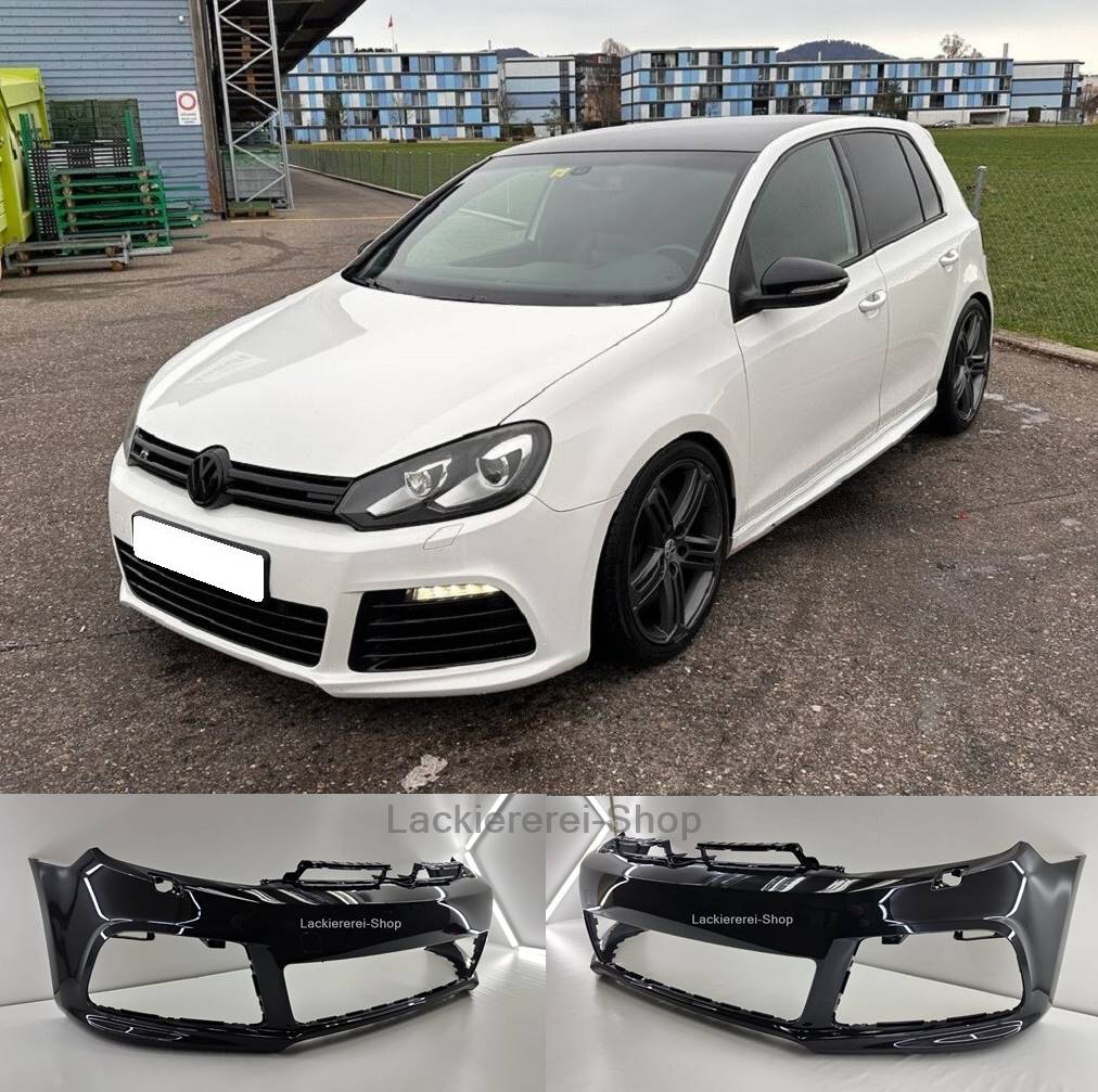 STOßSTANGE VORNE LACKIERT IN WUNSCHFARBE NEU ORIGINALTEIL für VW Golf 6 R