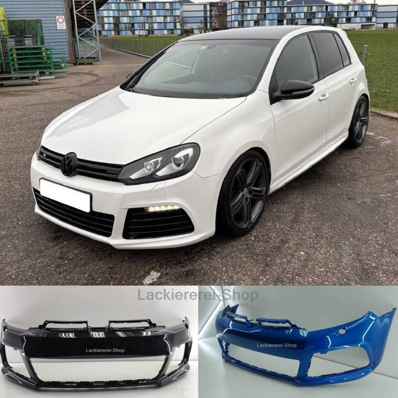 STOßSTANGE VORNE LACKIERT IN WUNSCHFARBE NEU ORIGINALTEIL für VW Golf 6 R