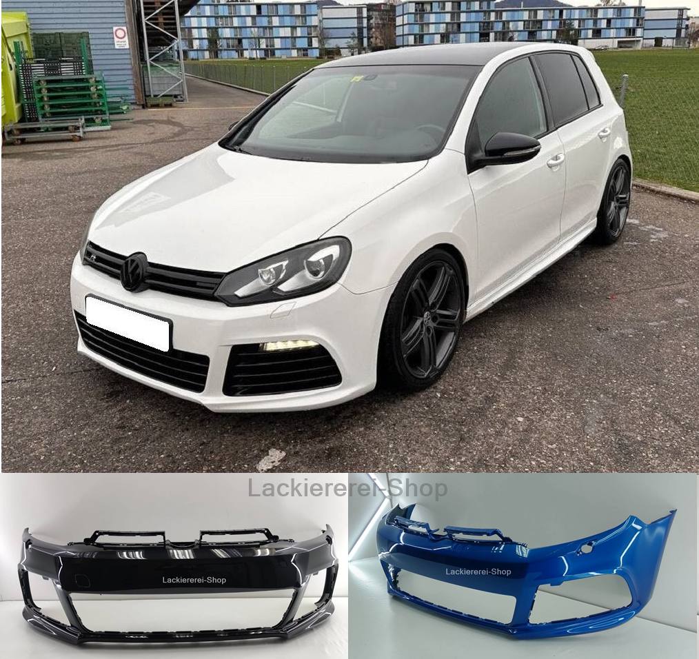 STOßSTANGE VORNE LACKIERT IN WUNSCHFARBE NEU ORIGINALTEIL für VW Golf 6 R