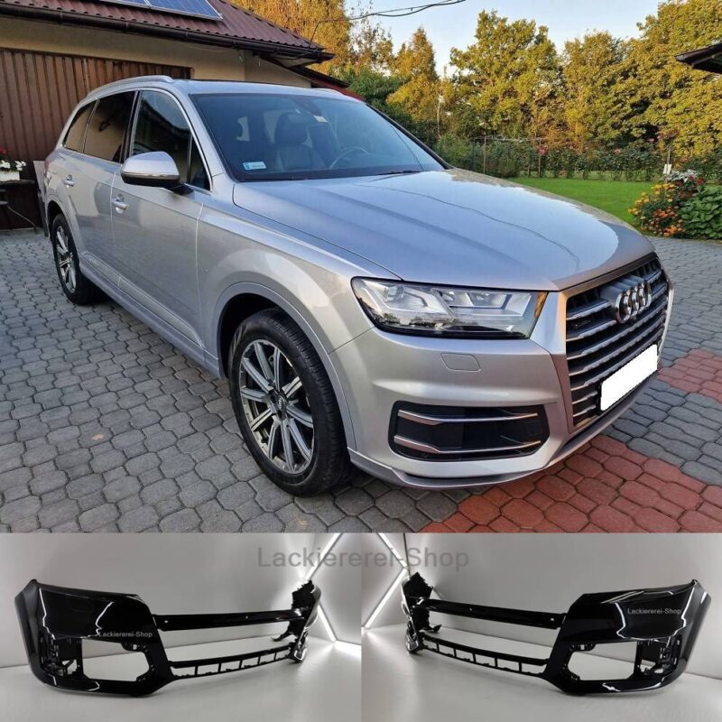 STOßSTANGE VORNE LACKIERT IN WUNSCHFARBE NEU für Audi Q7 2015-2019