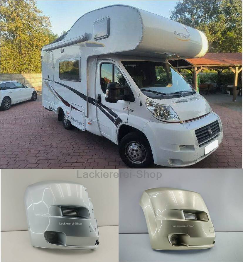 STOßSTANGE ECKE VORNE LACKIERT IN WUNSCHFARBE NEU für Fiat Ducato 2006-2014