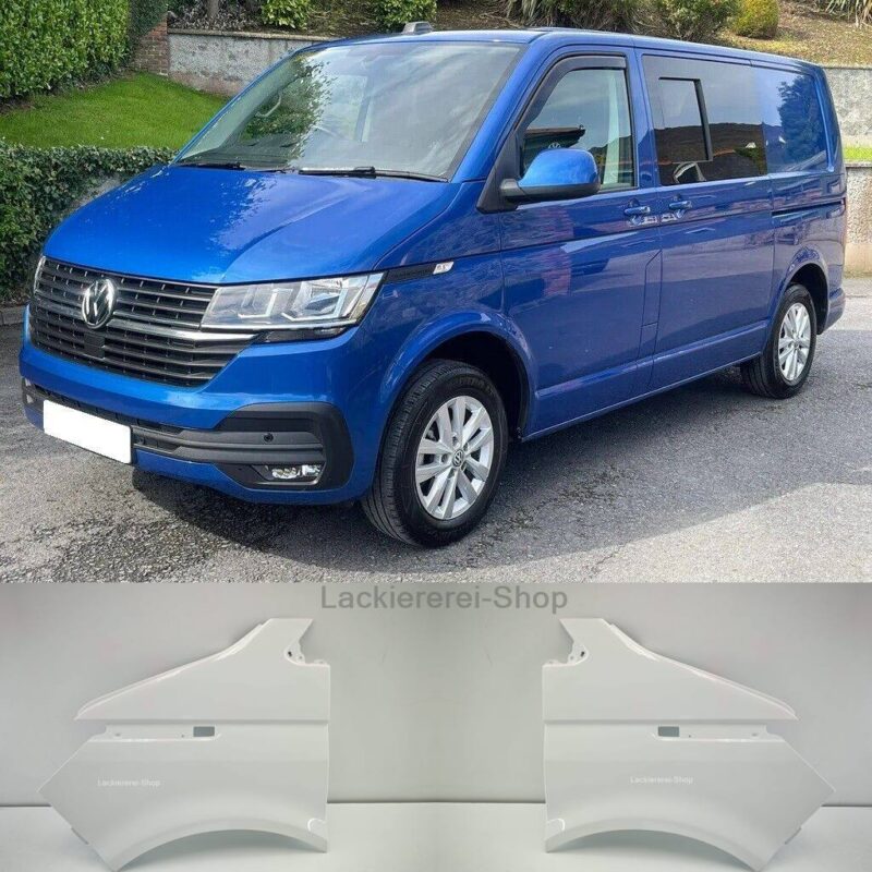 KOTFLÜGEL VORNE LACKIERT IN WUNSCHFARBE NEU für VW T6 2019-2024