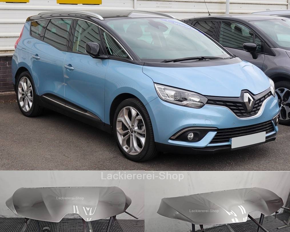 MOTORHAUBE LACKIERT IN WUNSCHFARBE NEU für Renault Scenic/Grand Scenic 2016-2023 Alu