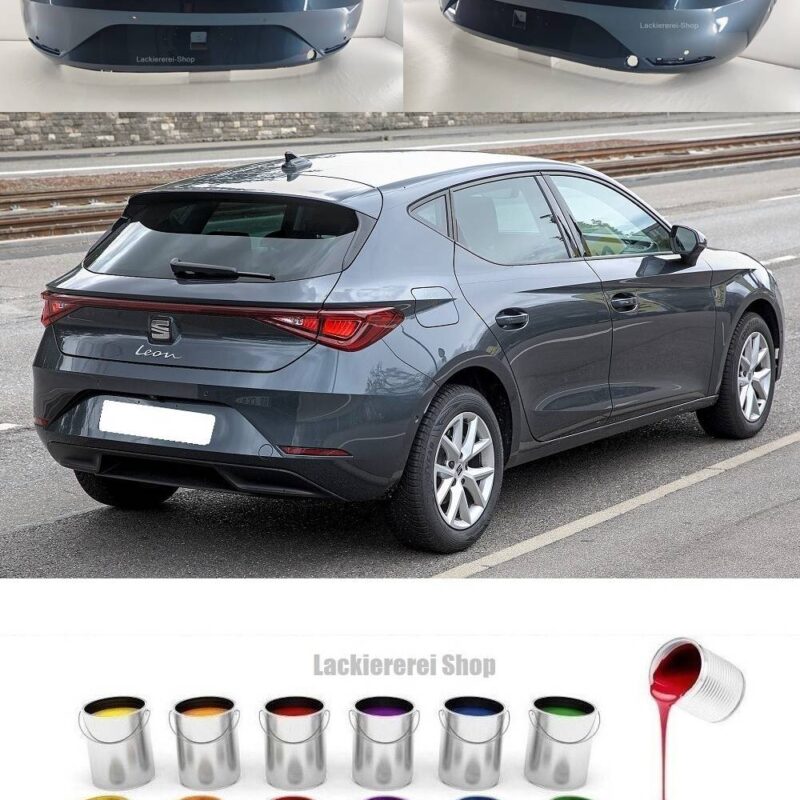 STOßSTANGE HINTEN LACKIERT IN WUNSCHFARBE NEU für Seat Leon IV 2020-2025