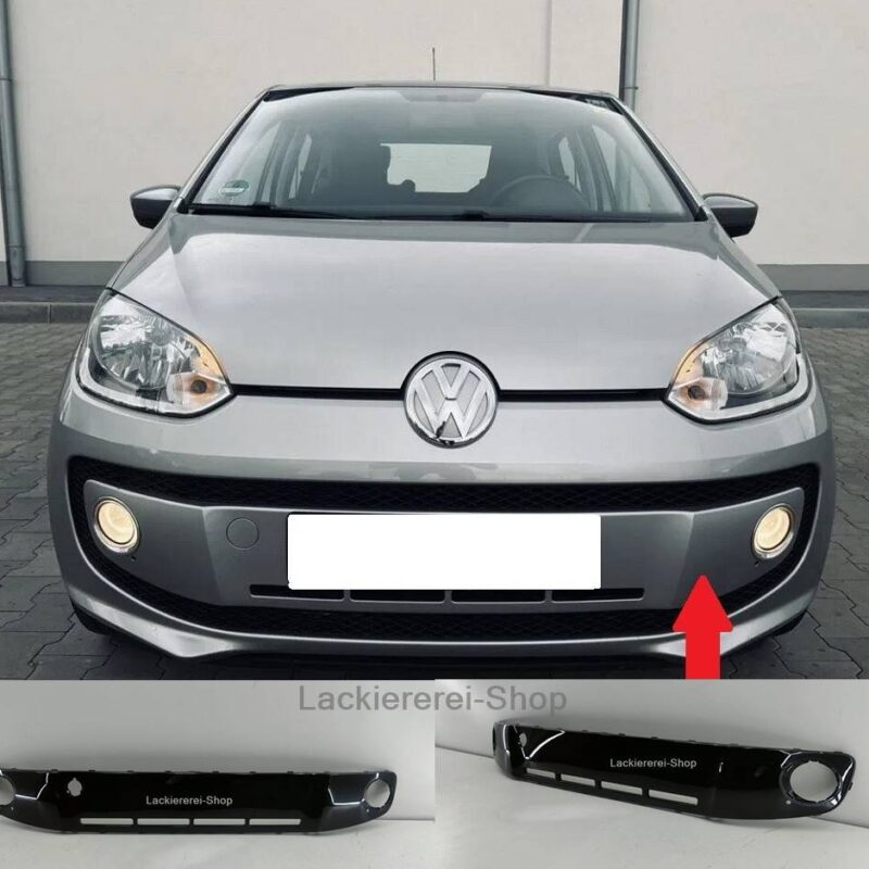 BLENDE VORNE LACKIERT IN WUNSCHFARBE NEU ORIGINALTEIL VW Up! 2012-2016