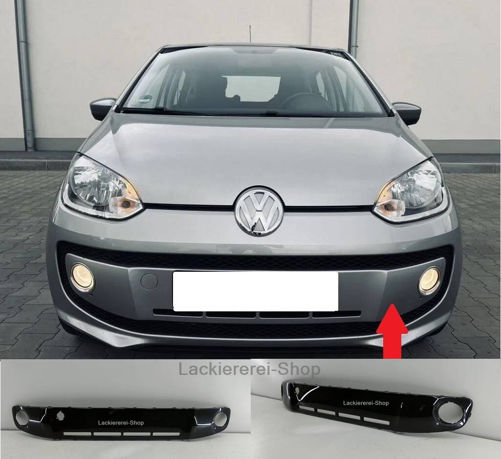 BLENDE VORNE LACKIERT IN WUNSCHFARBE NEU ORIGINALTEIL VW Up! 2012-2016