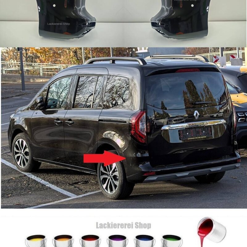 STOßSTANGE ECKE HINTEN LACKIERT IN WUNSCHFARBE NEU für Renault Kangoo 2021-