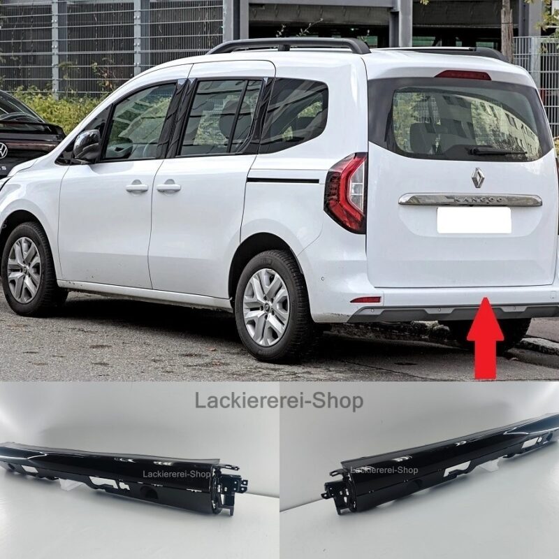 STOßSTANGE HINTEN LACKIERT IN WUNSCHFARBE NEU für Renault Kangoo 2021-