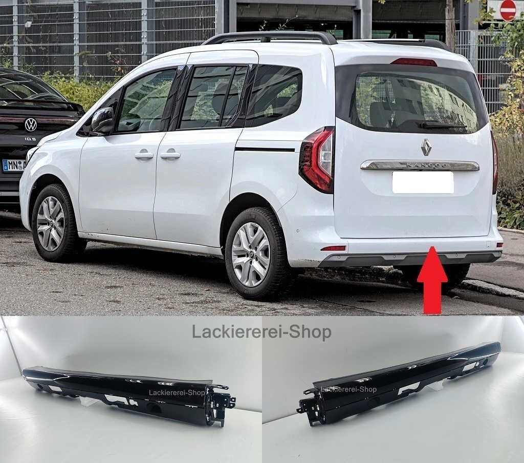 STOßSTANGE HINTEN LACKIERT IN WUNSCHFARBE NEU für Renault Kangoo 2021-