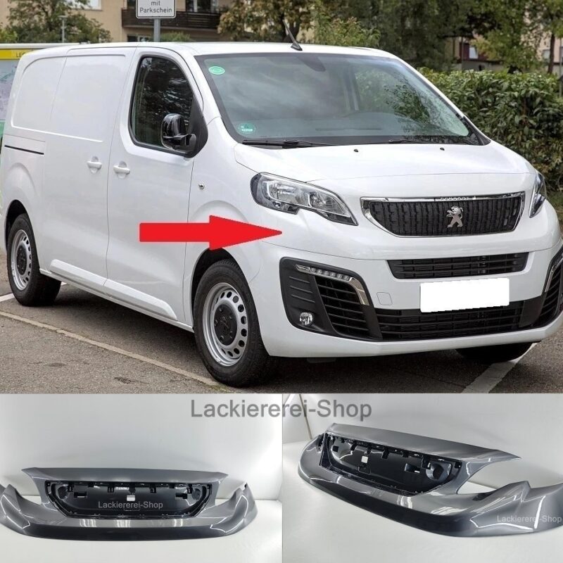 STOßSTANGE VORNE Oberteil LACKIERT IN WUNSCHFARBE NEU für Peugeot Expert 2016-2023