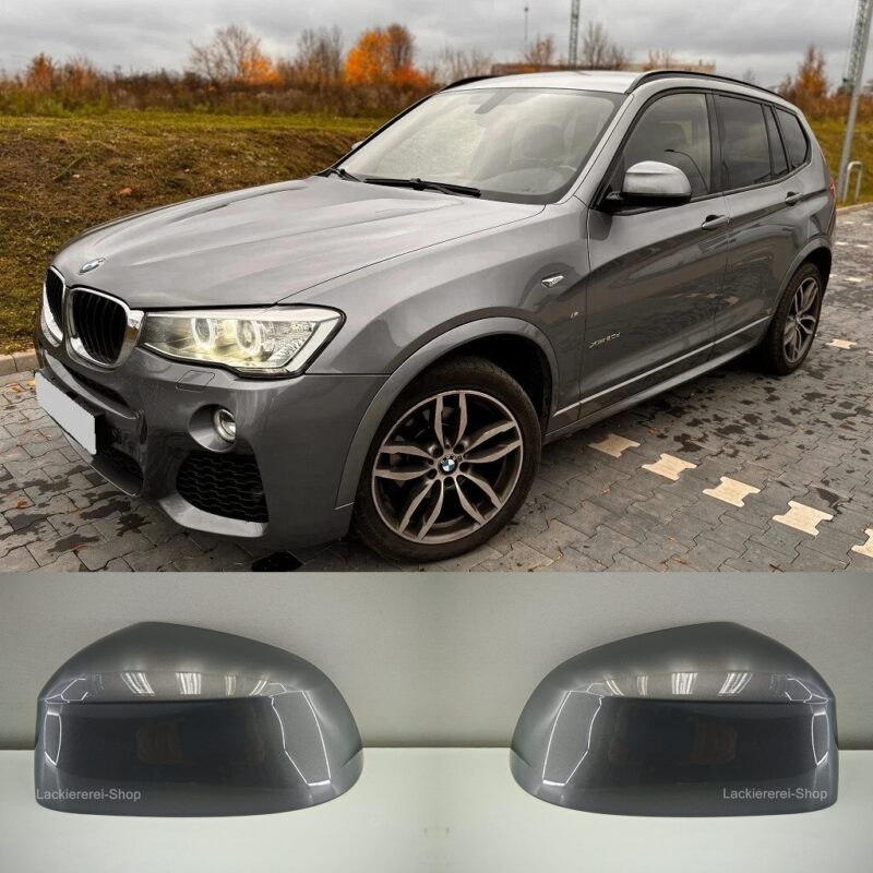 AUßENSPIEGEL KAPPE/GEHÄUSE LACKIERT IN WUNSCHFARBE NEU für BMW X3 2014-2021