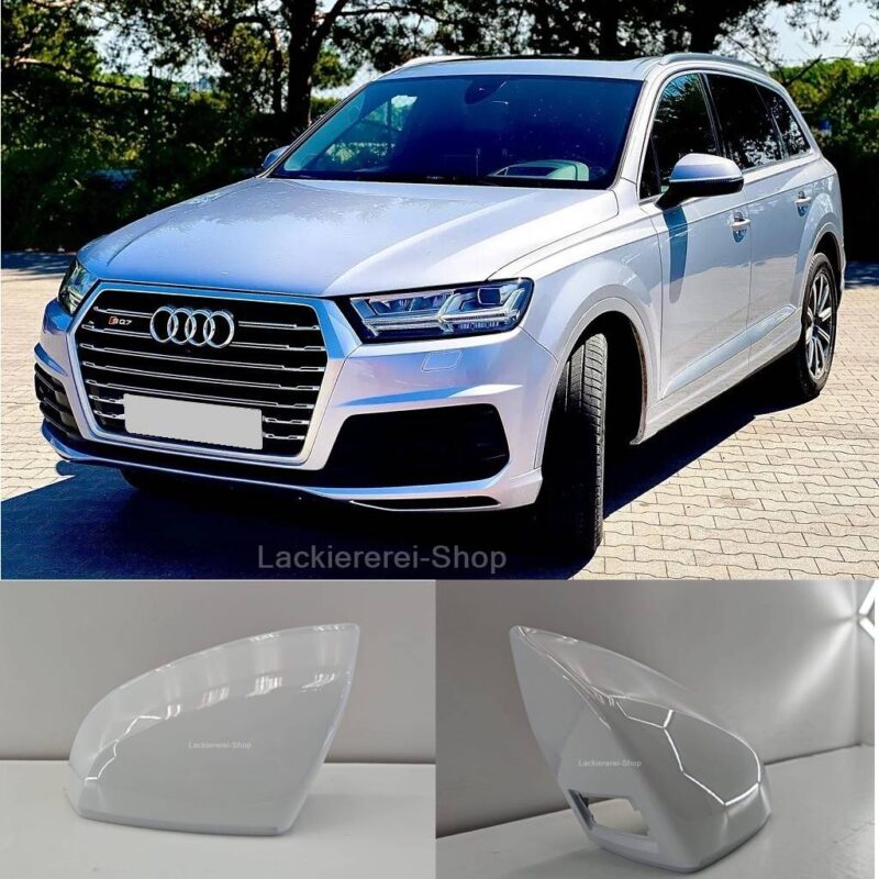 AUßENSPIEGEL KAPPE/GEHÄUSE LACKIERT IN WUNSCHFARBE NEU für Audi Q7 2015-2024
