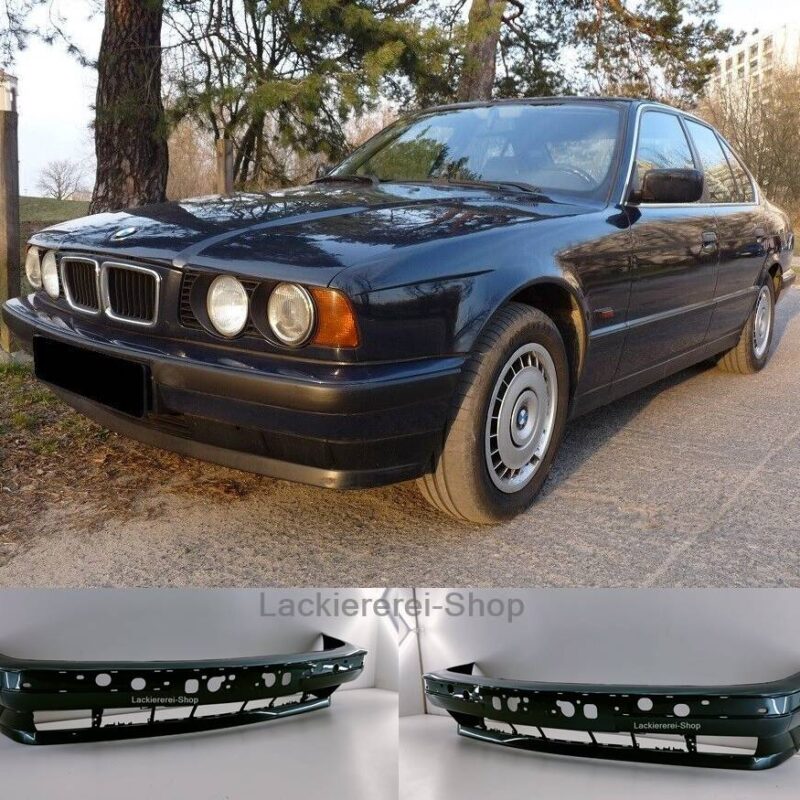 STOßSTANGE VORNE LACKIERT IN WUNSCHFARBE NEU passend für BMW 5er E34 1987-1996