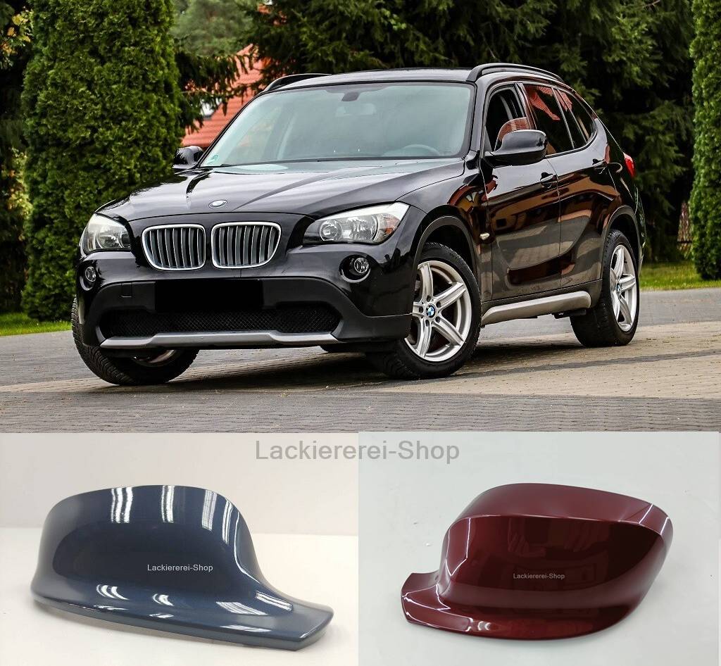 AUßENSPIEGEL KAPPE/GEHÄUSE LACKIERT IN WUNSCHFARBE NEU für BMW X1 2009-2012