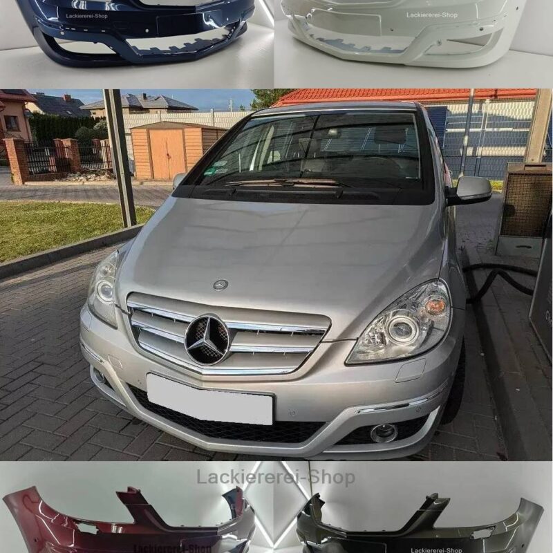 STOßSTANGE VORNE LACKIERT IN WUNSCHFARBE NEU für Mercedes B W245 2008-2011 versch. Varianten