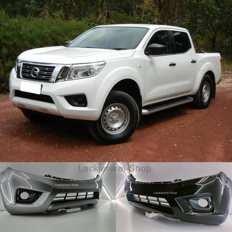 STOßSTANGE VORNE LACKIERT IN WUNSCHFARBE NEU für Nissan Navara 2015-2020