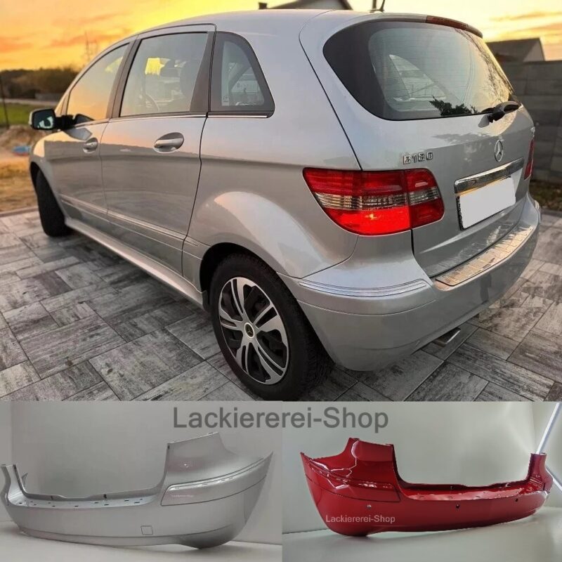 STOßSTANGE HINTEN LACKIERT IN WUNSCHFARBE NEU für Mercedes B W245 2008-2011