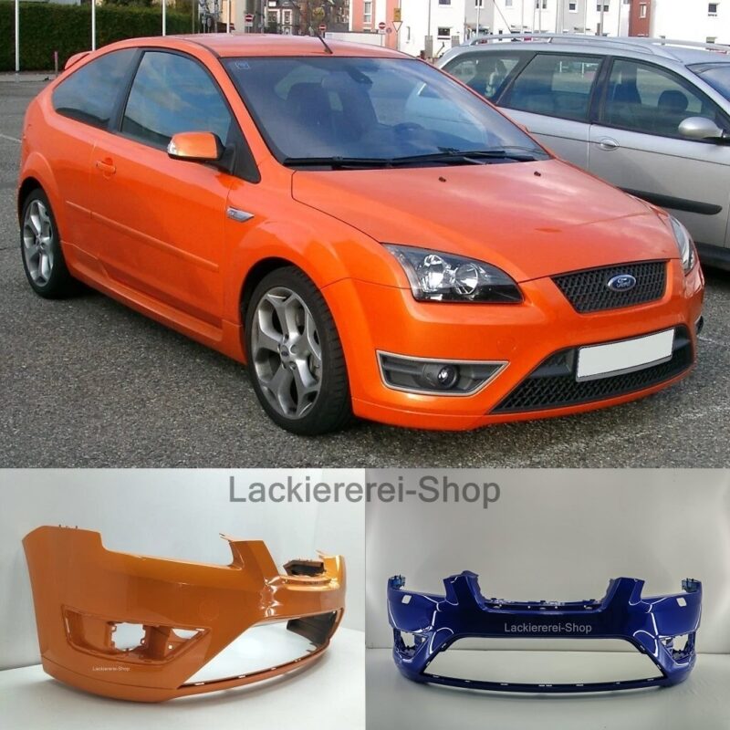 STOßSTANGE VORN LACKIERT IN WUNSCHFARBE NEU für Ford Focus ST 2004-2008 ORIGINAL