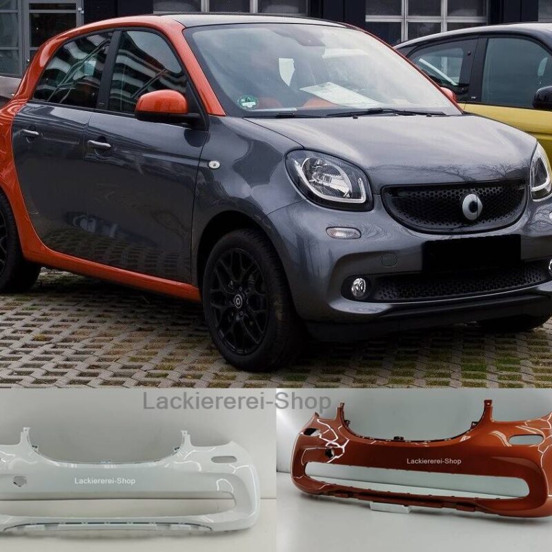 STOßSTANGE VORNE LACKIERT IN WUNSCHFARBE NEU für Smart Forfour III 2014-2019