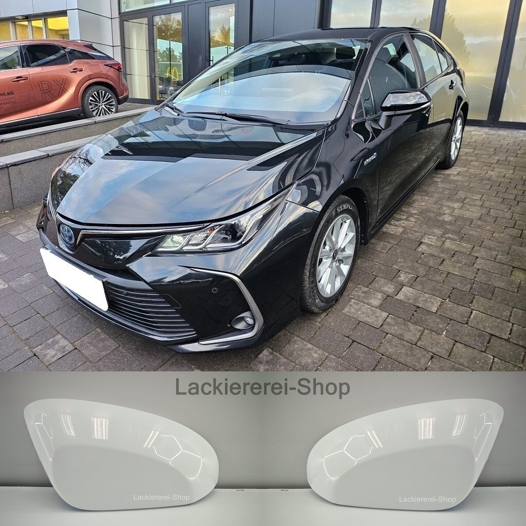 AUßENSPIEGEL KAPPE/GEHÄUSE LACKIERT IN WUNSCHFARBE NEU für Toyota Corolla 2018-/Suzuki Swace 2020-
